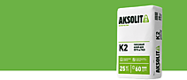 Гипсовый клей для ПГП и ГКЛ AKSOLIT К2 Гипсовый клей для ПГП и ГКЛ AKSOLIT К2