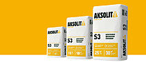 Шпатлевка финишная гипсовая AKSOLIT S3 Шпатлевка финишная гипсовая AKSOLIT S3